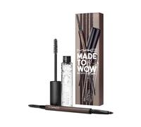 MAC - Sopracciglia Made To Wow Brow Kit Medium - Gel e mascara Sopracciglia
