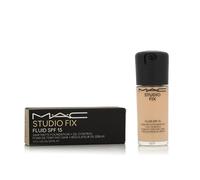 Mac Studio Fix Fluid SPF15 NC15 Fondotinta Copertura Modulabile SPF15 30 ml Fluido SPF
