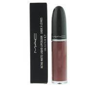 Retro Matte Liquid Lipcolour Topped with Brandy Tinta Labbra Finish Vellutato Lunga Tenuta 5 ml Mac
