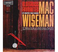 MAC WISEMAN - MAC WISEMAN bluegrass favorites STETSON 3039 (LP vinyl record)