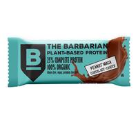 Maca alle arachidi ricoperta di cioccolato biologico The Barbarian Protein Bar, 68 g
