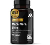 Maca Nera Extra Forte 50.000 Mg 100:1 - Integratore per Uomo Con Maca Peruviana,