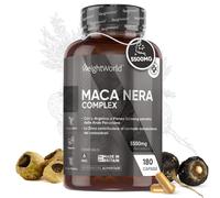 Maca Peruviana 180 Capsule Vegane 6 Mesi Maca Nera Maca Gialla Estratto 100:1 1