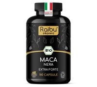 Maca Peruviana Nera BIO Extra Forte 12.800 mg Maca Nera Al Giorno 180 Caps