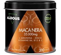 Maca Peruviana Nera Complex 350 mg Estratto Alta Qualità 20:1 200 Capsule Maca