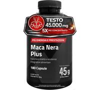 Maca Peruviana plus - Maca Nera 45.000 Mg Equivalenti (100:1), Arginina, Taurina