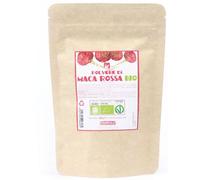 Erbavoglio Polvere di Maca Rossa Bio - 200 g - Alimento biologico - Supporta l’equilibrio ormonale e migliora la vitalità.