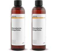 Macadamia BIO (Macadamia integrifolia) - 250 mL - Olio Vegetale Vergine e Certificato AB - Aroma Labs - Made in France (Confezione da 2)