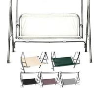 MACAGGTNTU Copertura Protettiva Universale Per Dondolo Da Giardino 2 3 Posti Coprisedile Da Altalena Baldacchino Di Ricambio Per Mobili Da Esterno(Green,158x54x54cm)
