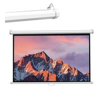 MACAGGTNTU Manuale Schermo Proiettore 60" 72" Telescopico Schermo Per Proiettore Home Cinema Telo Proiettore Parete Montabile Schermo Cinematografico(72 Inch (4:3))