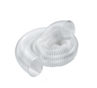 MACAGGTNTU Tubo Di Aspirazione In PVC 30 50 70 80 100 120 200 250 300mm Tubo Flessibile Di Raccolta De Polvere Trasparente Per Aspirapolvere Industriale(3m/9.84ft,180mm/7.09in)