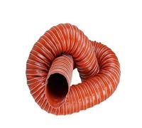 MACAGGTNTU Tubo di Ventilazione Flessibile 25 38 45 63 80 115 127 203mm Silicone Condotto Flessibile Tubo Flessibile per Gallerie, Automobili(10m(32.8ft),60mm)