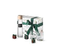 Macaja Gin 50cl in scatola con 2 bicchieri e 3 botaniche