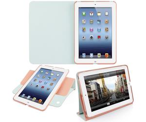 Macally Custodia Pieghevole Cover Supporto Smart Per Apple Ipad Mini 1 2 3