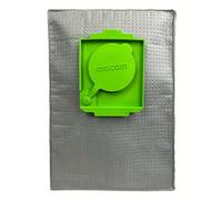 Macam Sacchetti riutilizzabili compatibili con aspiratori Festool Cleantec CTL 48 e CTM 47 - 1 sacchetto sottovuoto, sacchetto filtro, grande capacità 48 litri