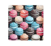 Macaron-1 panno per fotocamera, quadrati, panno autoadesivo magico per obiettivo della fotocamera, protezione antigraffio per obiettivo, borsa per il trucco, 35,1 x 35,1 cm, Multicolore, 13.8x13.8in,