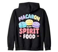 Macaron Is My Spirit Food Carini Macarons Felpa con Cappuccio