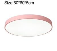 Macaron LED Lampada da soffitto rotonda, Dimming Stepless, Dimensione: 60 cm (ro