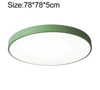 Macaron LED Lampada da soffitto rotonda, luce a 3 colori, dimensioni: 78 cm (ver