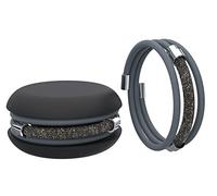 Macaron TOOLATE Bracciale Donna Macaron in Caucciù, Pavè di Strass, Made in Italy