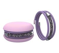 Macaron TOOLATE Bracciale Donna Macaron in Caucciù, Pavè di Strass, Made in Italy
