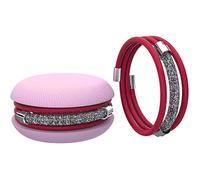 Macaron TOOLATE Bracciale Donna Macaron in Caucciù, Pavè di Strass, Made in Italy