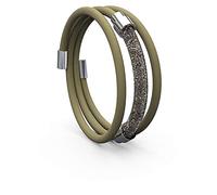 Macaron TOOLATE Bracciale Donna Macaron in Caucciù, Pavè di Strass, Made in Italy