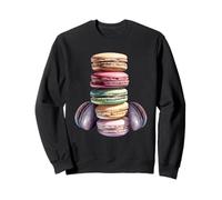 Macaron Tower Graphic for Girls Women And Baking Teacher Felpa