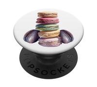 Macaron Tower Graphic For Girls Women And Baking Teacher PopSockets PopGrip Adesivo