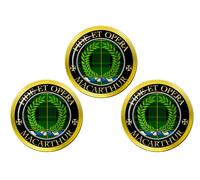 Macarthur Antico Scozzese Clan Palla da Golf Marcatori