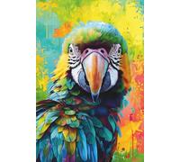 Macaw Parrot Notebook: Journal, Diary, Bird Lover's Notepad: A wonderful gift for family, friends, loved ones, kids, parrot enthusiasts, macaw admirers, and bird parents