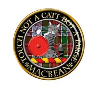 Macbean Clan Scozzese Spilla