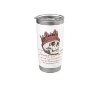 Macbeth Domani Discorso Cool Theatre Shakespeare Bicchiere termico in acciaio inox doppia parete