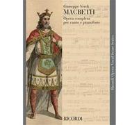 Macbeth - Vocal Score - Giuseppe Verdi - Riduzione per canto e pianoforte