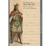 Macbeth - Vocal Score - Giuseppe Verdi - Riduzione per canto e pianoforte