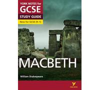 Macbeth York Notes GCSE English Literature Study Guide - for 2025, 2026 exams