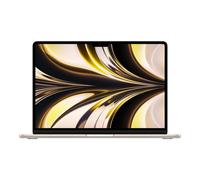 MacBook Air 13" (2022) - Apple M2 con CPU 8-core e GPU 10-Core - 8GB RAM - SSD 512GB - Display standard - QWERTY - Inglese