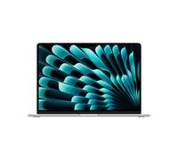 MacBook Air M3 (2024) 15,3', GHz 512 Go 8 Go GPU Apple, Argento - AZERTY- Ricondizionato - Condizioni eccellenti