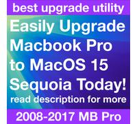 Macbook Pro Upgrade/Installare USB Toppe per Macos 15 Sequoia 4 Unsupported Macs