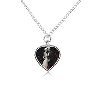 maccbn Collana con ciondolo commemorativo a forma di teschio, impermeabile, con kit di riempimento, catena regolabile da 70,1 cm, gioiello per la cremazione, regalo per cani e gatti, simpatia per gli