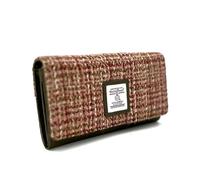 Maccessori HarrisTweed, pochette da donna in pelle vegana, 100%, idea regalo di compleanno, dimensioni: 18 x 9,5 x 2,5 cm (acero)