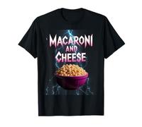 Maccheroni e Formaggio Meme Bootleg Rap Style 90s Vintage Divertente Maglietta