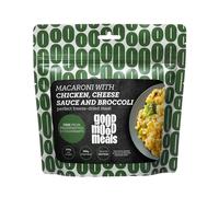 Maccheroni, pollo e broccoli con salsa al formaggio