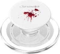 macchia rossa con marmellata umorismo shock mamma PopSockets PopGrip per MagSafe