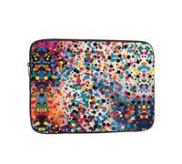 Macchie colorate che stampano l'accessorio essenziale della cassa del computer portatile da 17 pollici per il pendolarismo e l'uso dell'ufficio