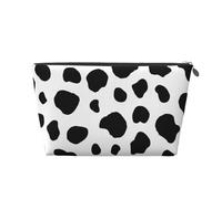 Macchie di mucca, Borsa da toilette Borsa per trucco Borsa per cosmetici Borsa da toilette da viaggio portatile