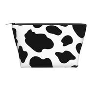 Macchie di mucca, Borsa da toilette Borsa per trucco Borsa per cosmetici Borsa da toilette da viaggio portatile