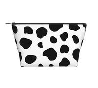 Macchie di mucca, Borsa da toilette Borsa per trucco Borsa per cosmetici Borsa da toilette da viaggio portatile