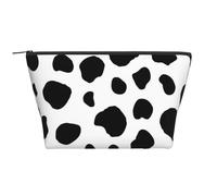Macchie di mucca, Borsa da toilette Borsa per trucco Borsa per cosmetici Borsa da toilette da viaggio portatile