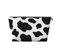 Macchie di mucca, Borsa da toilette Borsa per trucco Borsa per cosmetici Borsa da toilette da viaggio portatile